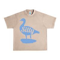 French Oak Silly Goose Funny Silly Goose Urban Heavy Tee - longCreatives