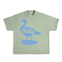 Oil Green Silly Goose Funny Silly Goose Urban Heavy Tee - longCreatives