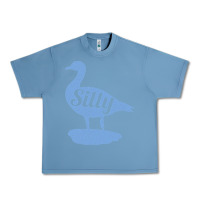 Pebble Blue Silly Goose Funny Silly Goose Urban Heavy Tee - longCreatives
