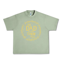 Oil Green Mens One Dad to rule them all  father's day gift Urban Heavy Tee - longCreatives
