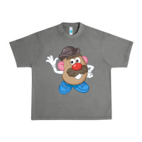 Womens Mr. Potato Head Simple Portrait Urban Heavy Tee | Teevron