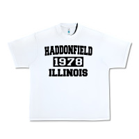 White Haddonfield Illinois Halloween 1978 Halloween Spooky Scary Gift Urban Heavy Tee - longCreatives