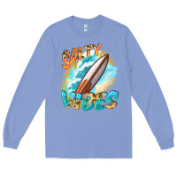 Colony Blue Salty vibes Long Sleeve Tee - FaDigitalArtStudio