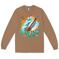 Toasted Coconut Salty vibes Long Sleeve Tee - FaDigitalArtStudio
