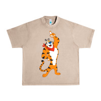 French Oak Frosted Flakes Tony The Tiger T Urban Heavy Tee - longCreatives