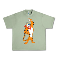 Oil Green Frosted Flakes Tony The Tiger T Urban Heavy Tee - longCreatives