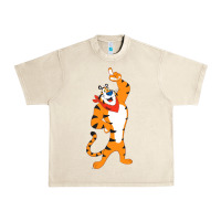 Sandshell Frosted Flakes Tony The Tiger T Urban Heavy Tee - longCreatives