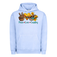 Pigment Grape Ice peace love country cowhide cowboy hat Urban Hoodie - AdoDesignShop