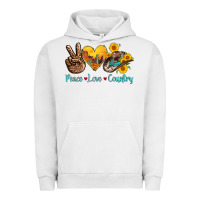 Pigment Lunar Rock peace love country cowhide cowboy hat Urban Hoodie - AdoDesignShop