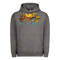 Pigment Tornado peace love country cowhide cowboy hat Urban Hoodie - AdoDesignShop