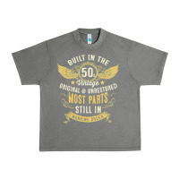 Tornado Mens Vintage 1950s Built In The 50s Fifties Funny 70th Birthday Urban Heavy Tee - longCreatives