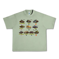 Top Ten Best Ww2 Tanks M4 Sherman Panzer Iv Tiger Ii T34 Urban Heavy Tee | Teevron