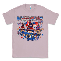 Lilac Independence Day with gnomies Classic Tee - HowdyJamesFarm