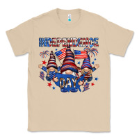 Mushroom Independence Day with gnomies Classic Tee - HowdyJamesFarm