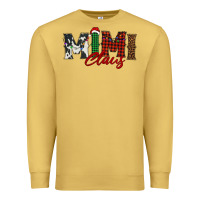 Antique Gold mimi claus Premium Sweatshirt - BarkalooDesign
