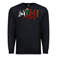 Black mimi claus Premium Sweatshirt - BarkalooDesign