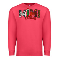 Cardinal mimi claus Premium Sweatshirt - BarkalooDesign