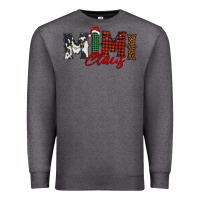 Charcoal Heather mimi claus Premium Sweatshirt - BarkalooDesign