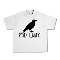 Lunar Rock Womens Raven Lunatic, Funny Bird Lover Gift Men Women Kids Urban Heavy Tee - longCreatives
