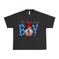 Pigment Black All American boy with gnome Urban Heavy Tee - HowdyJamesFarm