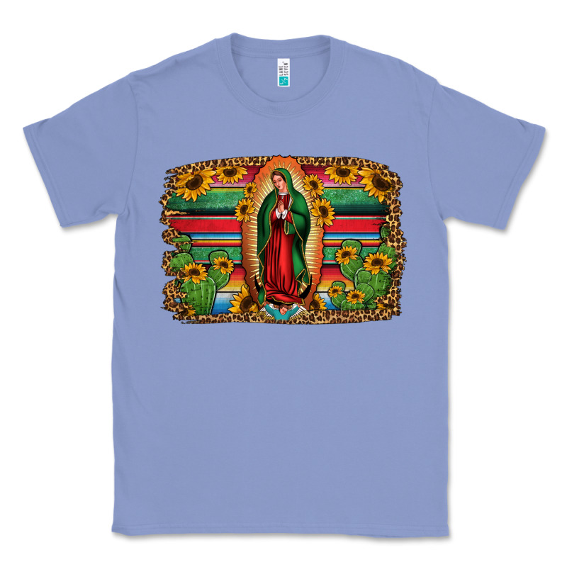 Lady Of Guadalupe Serape Background Classic Tee by Jasminsmagicworld | Teevron
