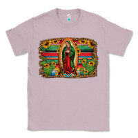 Lilac lady of guadalupe serape background Classic Tee - Jasminsmagicworld