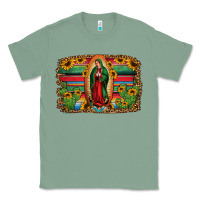 Sage lady of guadalupe serape background Classic Tee - Jasminsmagicworld