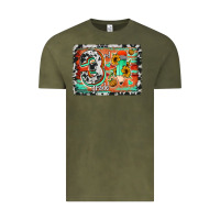 Vintage Olive western back to school 3rd grade Vintage Tee - Jasminsmagicworld