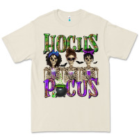 Bone Hocus Pocus with Skeletons Premium Tee - texasbilliewilder