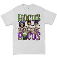 Dove Grey Hocus Pocus with Skeletons Premium Tee - texasbilliewilder