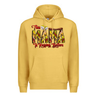 Antique Gold this mama is raising ballers softball and baseball Premium Hoodie - CowhideDigitalArt