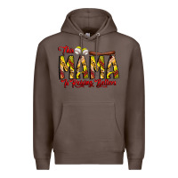 Coffee this mama is raising ballers softball and baseball Premium Hoodie - CowhideDigitalArt