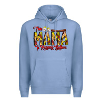 Colony Blue this mama is raising ballers softball and baseball Premium Hoodie - CowhideDigitalArt