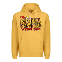 Mustard this mama is raising ballers softball and baseball Premium Hoodie - CowhideDigitalArt