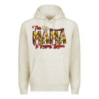 Oatmeal Heather this mama is raising ballers softball and baseball Premium Hoodie - CowhideDigitalArt