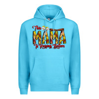Ocean Blue this mama is raising ballers softball and baseball Premium Hoodie - CowhideDigitalArt