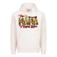 Pale Pink this mama is raising ballers softball and baseball Premium Hoodie - CowhideDigitalArt