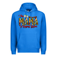 True Royal this mama is raising ballers softball and baseball Premium Hoodie - CowhideDigitalArt