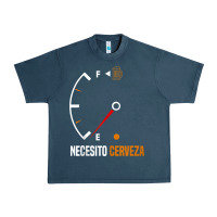 Midnight Navy Mexican beer necesito cerveza cool & funny sayings Urban Heavy Tee - longCreatives