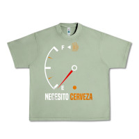 Oil Green Mexican beer necesito cerveza cool & funny sayings Urban Heavy Tee - longCreatives