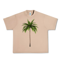 Burro Tropical Palm Tree Urban Heavy Tee - longCreatives