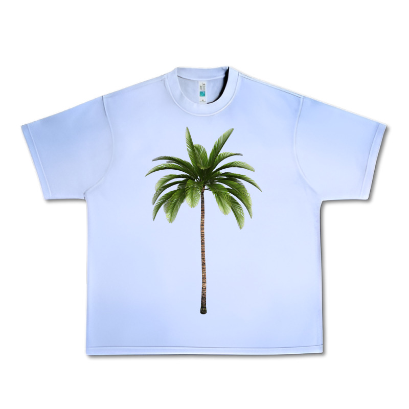 Tropical Palm Tree Urban Heavy Tee by longCreatives | Teevron
