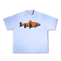 Grape Ice Trout Fly Fishing Nature Outdoor Fisherman Gift Urban Heavy Tee - longCreatives