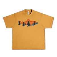 Peanut Butter Trout Fly Fishing Nature Outdoor Fisherman Gift Urban Heavy Tee - longCreatives