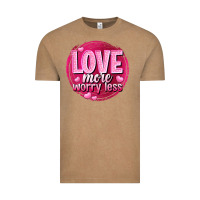 Vintage Coffee Love more worry less Valentine's Day Vintage Tee - HowdyJamesFarm
