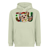 Matcha christmas chihuahua joy Heavyweight Hoodie - BarkalooDesign