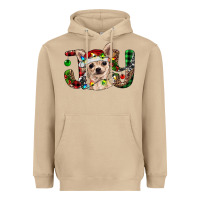 Mushroom christmas chihuahua joy Heavyweight Hoodie - BarkalooDesign