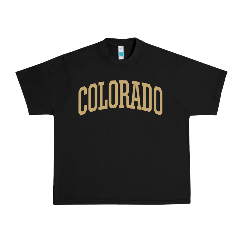 Colorado   Colorado Sports Collegestyle T Co Urban Heavy Tee by longCreatives | Teevron