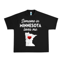 Black Someone In Minnesota Loves Me  Minnesota  MN Urban Heavy Tee - longCreatives
