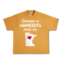 Peanut Butter Someone In Minnesota Loves Me  Minnesota  MN Urban Heavy Tee - longCreatives